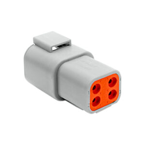 ATP04-4P, 4P Housing Connector, Amphenol, Stock