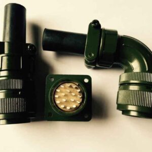 MS3106A20-29S+MS3106A20-29P, 17P Connector, Male+Female, Brand Maojwei,Stock