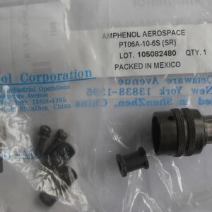 PT06A-10-6S-SR,PT06A-10-6S(SR), 6P Connector plug, Amphenol, Stock