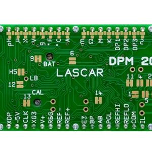 DPM-2000, Stock, Lascar Electronics, LCD Voltmeter