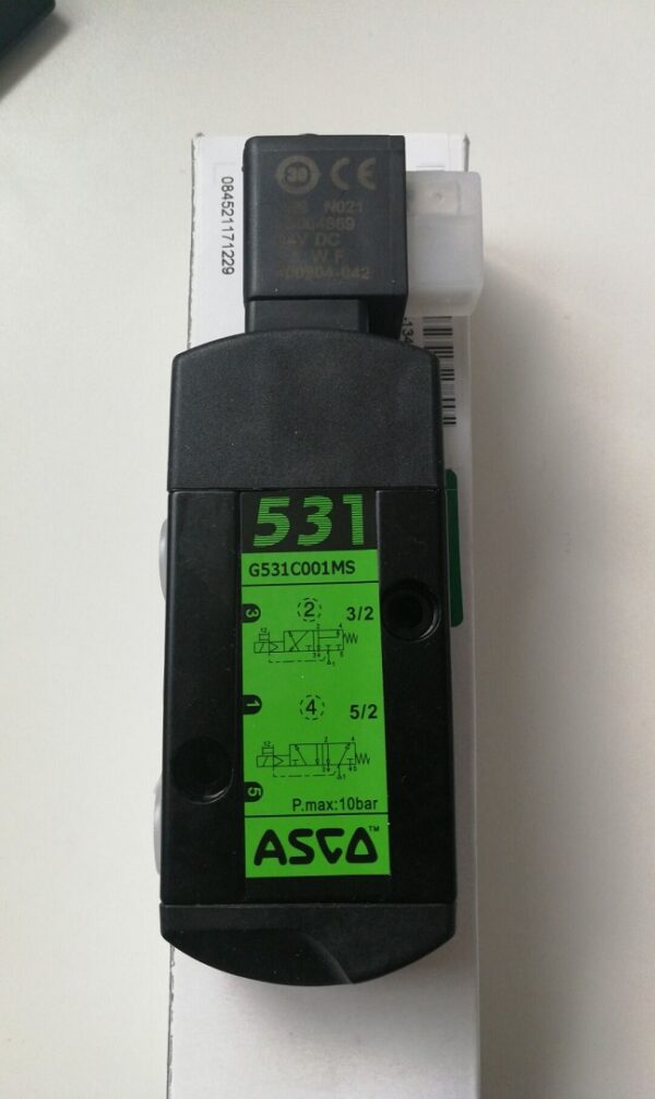 SCG531C001MS, G531C001MS, ASCO, Stock, Solenoid Valve 24DC - 图片 2