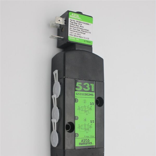 SCG531C002MS, G531C002MS, ASCO, Stock, Solenoid Valve 24DC