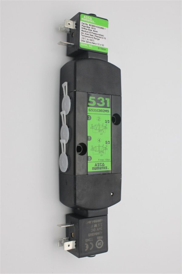 SCG531C002MS, G531C002MS, ASCO, Stock, Solenoid Valve 24DC - 图片 2