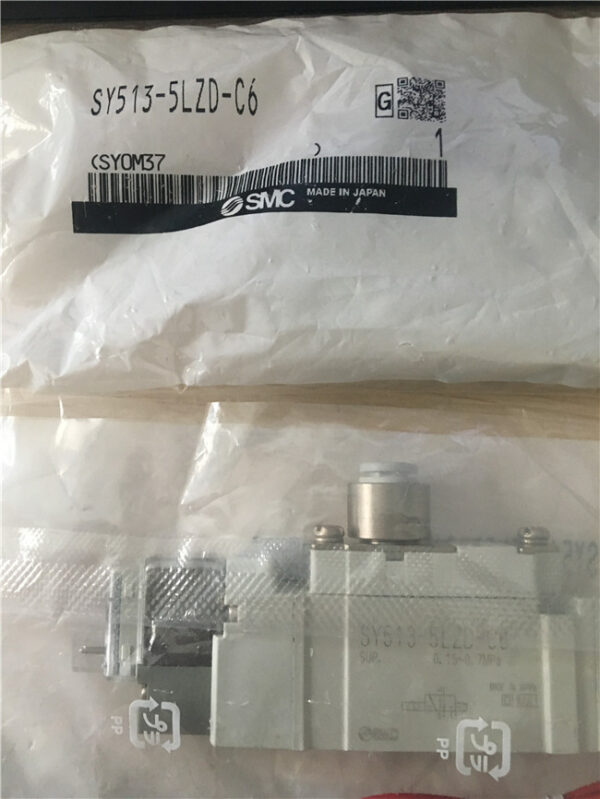 SY513-5LZD-C6, SMC, Stock, Solenoid Valve