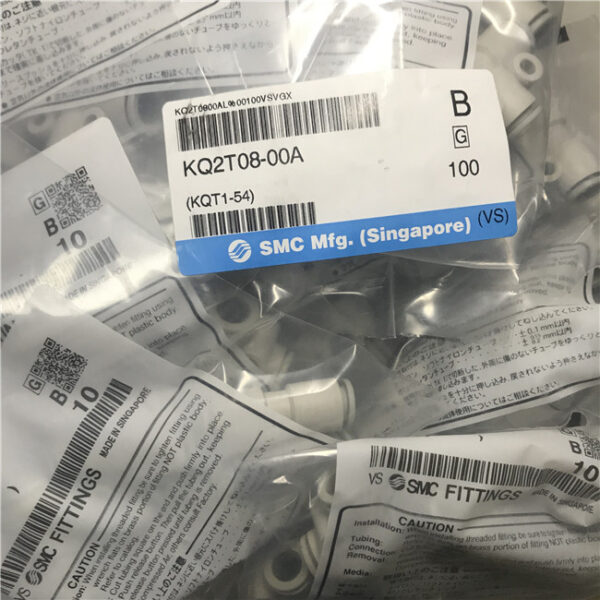 KQ2T08-00A, SMC, Stock, Fitting