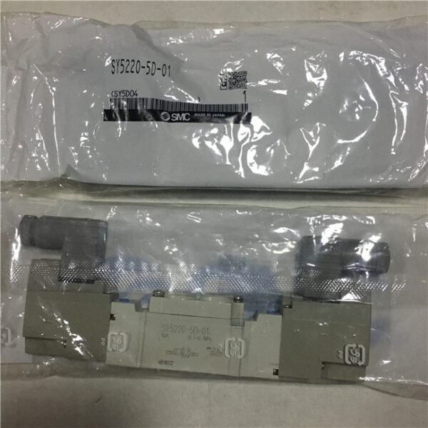 SY5220-5D-01, SMC, Stock, Solenoid Valve