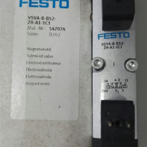 VSVA-B-B52-ZH-A1-1C1,  547074, Festo, Stock, Solenoid Valve
