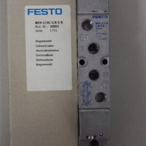 MFH-5/3G-1/8-S-B, 30993, Festo, Stock, Solenoid Valve