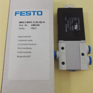 MHE2-M1H-3/2G-QS-4, 196134, Festo, Stock, Solenoid Valve