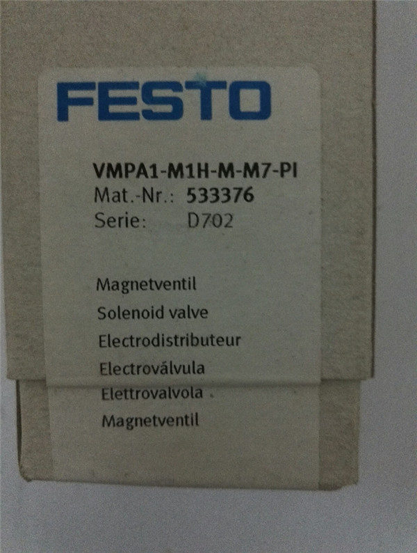 VMPA1-M1H-M-M7-PI, 533376, Festo, Stock, Solenoid Valve