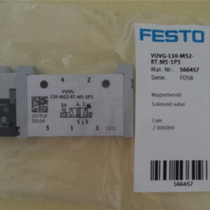 VUVG-L10-M52-RT-M5-1P3, 566457, Festo, Stock, Solenoid Valve