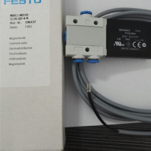 MHE2-MS1H-3/2G-QS-4-K, 196137, Festo, Stock, Solenoid Valve