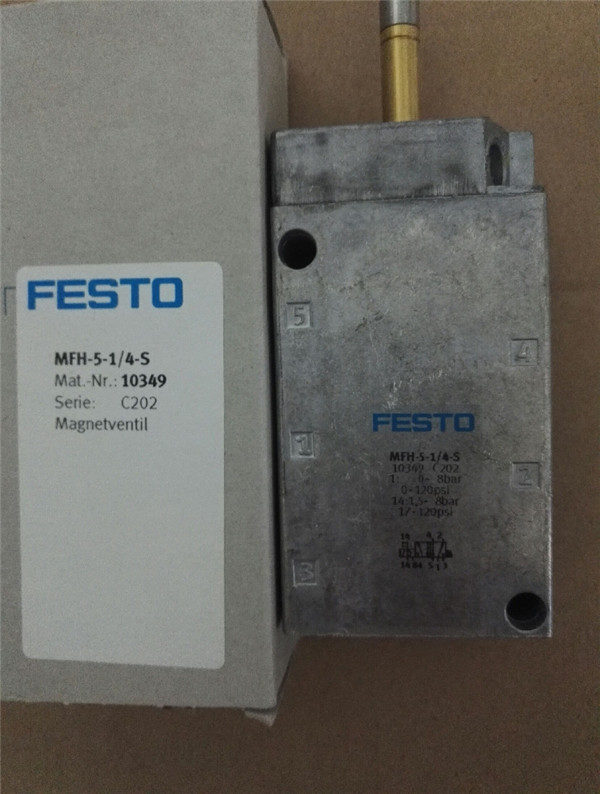 MFH-5-1/4-S, 10349, Festo, Stock, Solenoid Valve