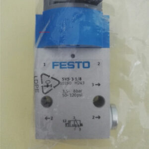 SVS-3-1/8, 10190, Festo, Stock, Front Panel Valve