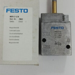 MFH-3-1/8, 7802, Festo, Stock, Solenoid Valve