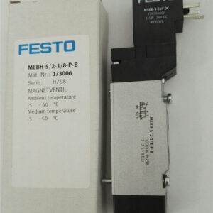 MEBH-5/2-1/8-P-B, 173006, Festo, Stock, Solenoid Valve