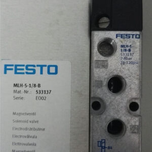 MLH-5-1/8-B, 533137, Festo, Stock, Solenoid Valve