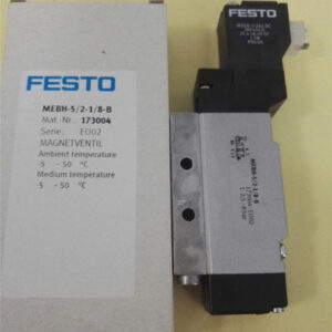 MEBH-5/2-1/8-B, 173004, Festo, Stock, Solenoid Valve