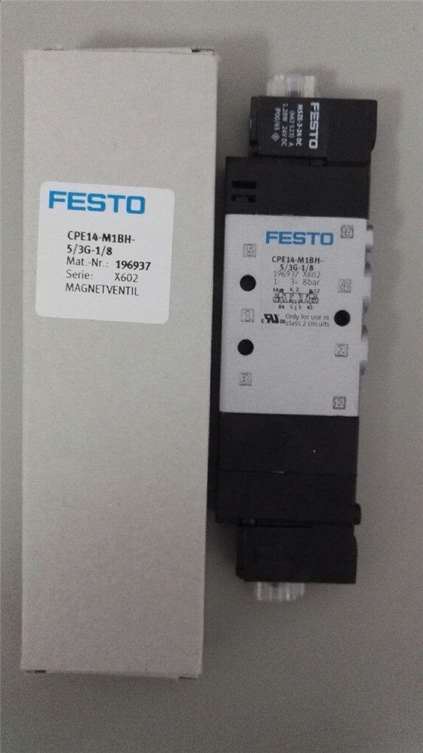 CPE14-M1BH-5/3G-1/8, 196937, Festo, Stock, Solenoid Valve