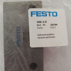 VAD-3/8, 19294, Festo, Stock, Vacuum Generators