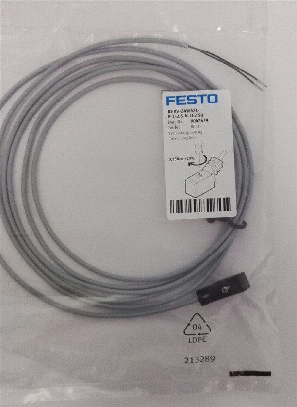 NEBV-Z4WA2L-R-E-2.5-N-LE2-S1, 8047679, Festo, Stock, Cable