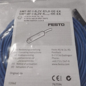 SMT-8F-I-8,2V-K5,0-OE-EX,  536956, Festo, Stock, Sensor