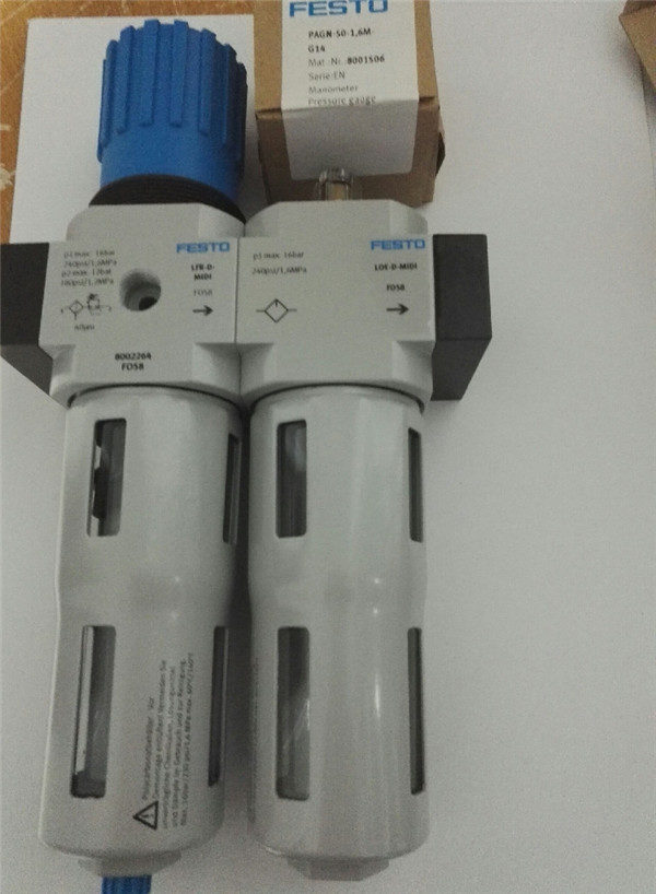FRC-1/2-D-MIDI-MPA,  8002264, Festo, Stock, Pressure Regulator