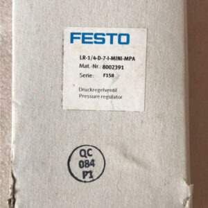 LR-1/4-D-7-I-MINI-MPA, 8002391, Festo, Stock, Pressure Regulator