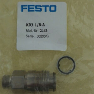 KD3-1/8-A, 2142, Festo, Stock, Quick Coupling Socket