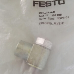 GRLZ-1/8-B, 151188, Festo , Stock Flow Control Valve