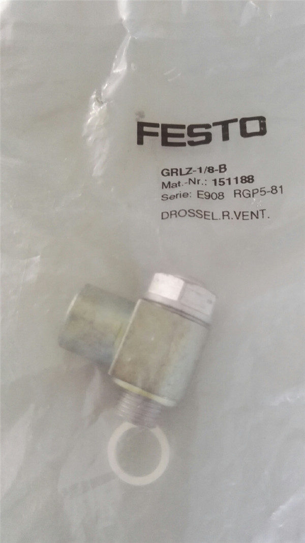 GRLZ-1/8-B, 151188, Festo , Stock Flow Control Valve