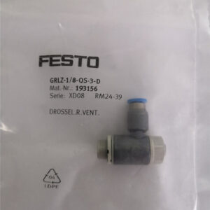 GRLZ-1/8-QS-3-D, 193156, Festo , Stock Flow Control Valve