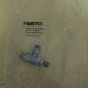 GRLA-1/8-QS-4-RS-D, 197580, Stock Flow Control Valve