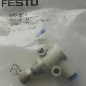 GRO-QS-4, 193972, Stock Flow Control Valve