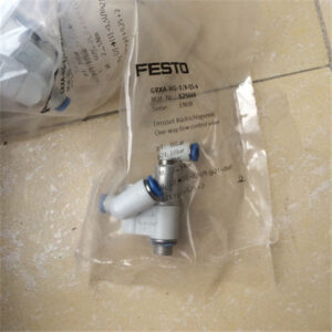 GRXA-HG-1/8-QS-6, 525668, Festo, Stock Flow Control Valve