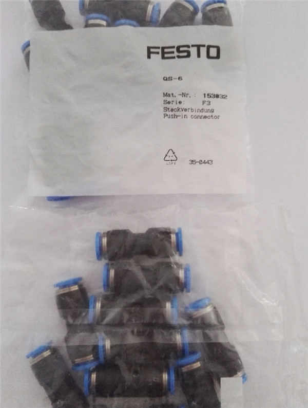 QS-6, 153032, Festo, Stock, Fitting