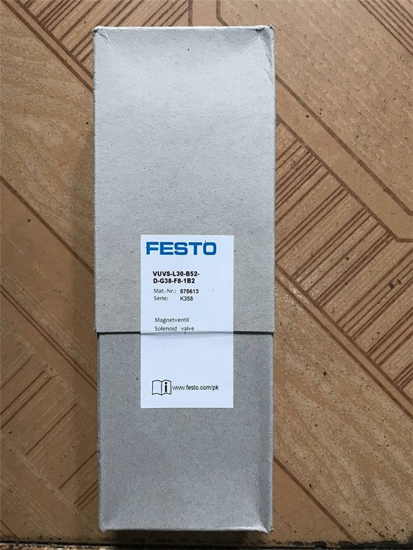 VUVS-L30-B52-D-G38-F8-1B2, 575613, Festo, Stock, Solenoid Valve