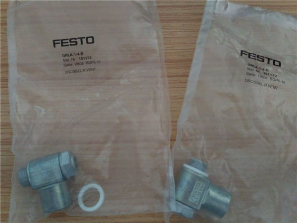 GRLA-1/4-B, 151172, Festo, Stock, Flow Control Valve