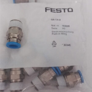 QS-1/4-8, 153005, Festo, Stock, Fitting