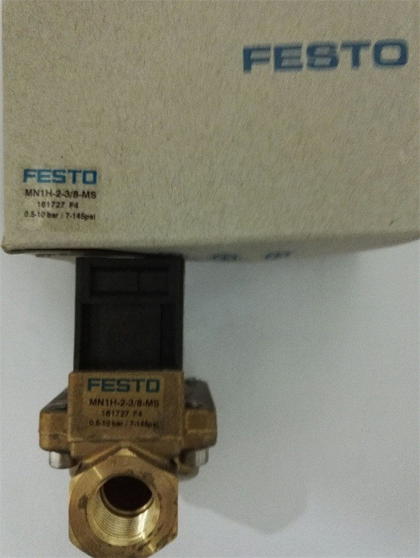 MN1H-2-3/8-MS, 161727, Festo, Stock, Solenoid Valve