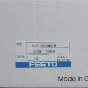 PZVT-999-SEC-B, 13988, Festo, Stock, Pneumatic Timer