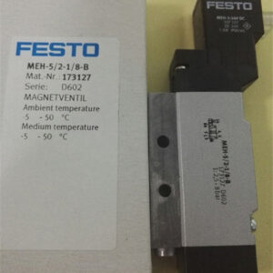 MEH-5/2-1/8-B, 173127, Festo, Stock, Solenoid Valve