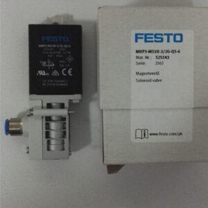 MHP3-MS1H-3/2G-QS-6, 525143, Festo, Stock, Solenoid Valve