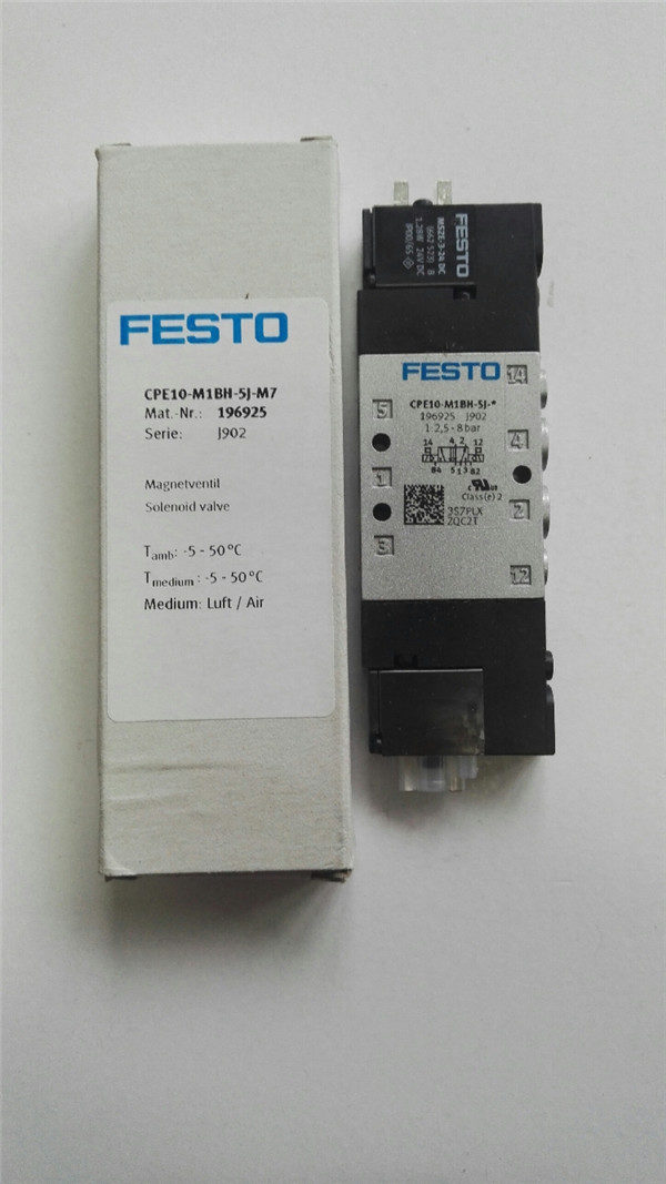 CPE10-M1BH-3GL-M7, 196915, Festo, Stock, Solenoid Valve