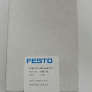 VABV-S4-1HS-G14-2T2, 546211, Festo, Stock, Solenoid Valve