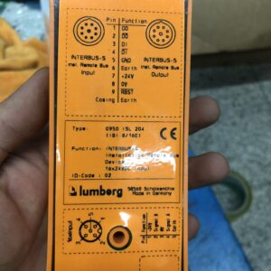 Stock, Lumberg,  0950ISL204, 0950 ISL 204, Used