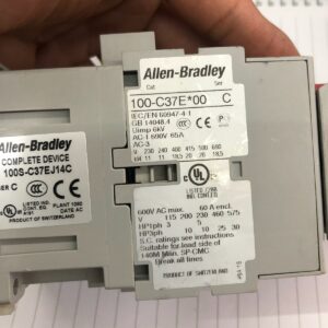 Stock, Allen-Bradley, 100-C37EJ00+100S-F,  24VDC E, Used
