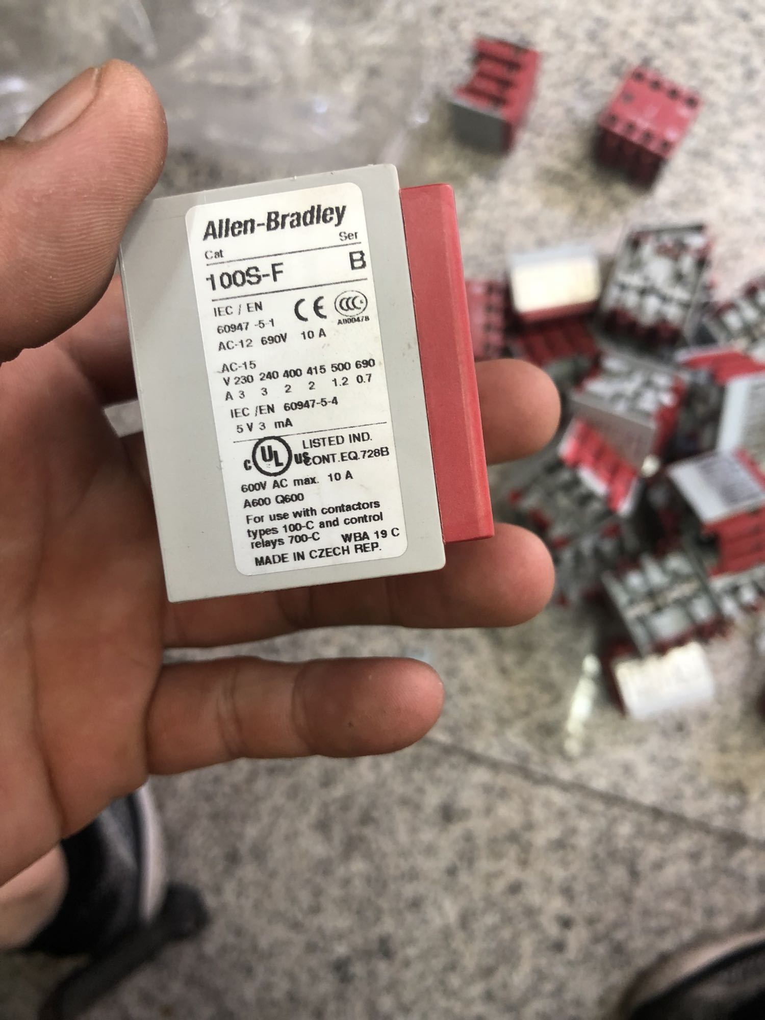 Stock, Allen-Bradley, 100S-F,  BB04, Used - 图片 3