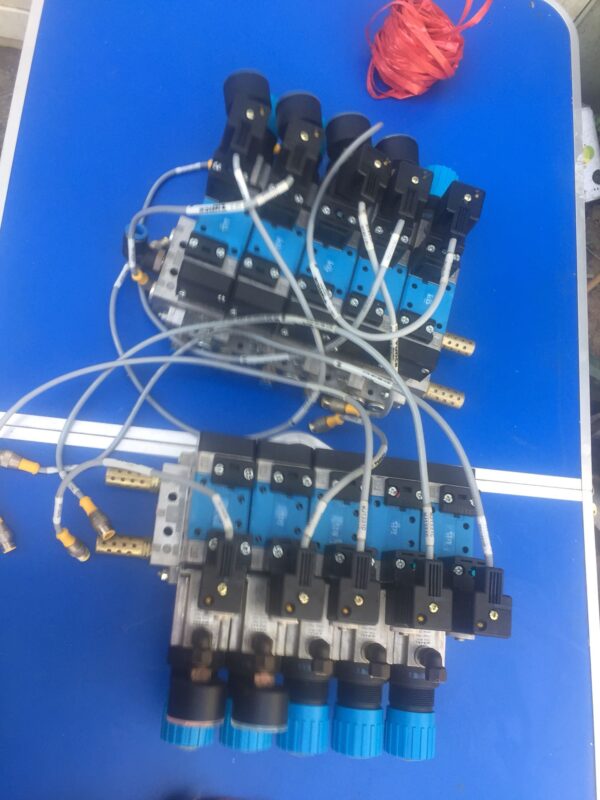 Stock, Festo, MFH-5/2-D-1-FR 151016 + 35966=1 set, Used, Solenoid Valve