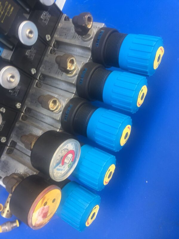 Stock, Festo, MFH-5/2-D-1-FR 151016 + 35966=1 set, Used, Solenoid Valve - 图片 4